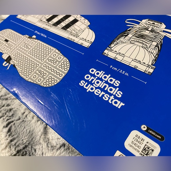 LEGO® Icons adidas Originals Superstar 10282 Building Kit. New Factory Sealed. - Picture 14 of 15